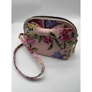 BETSEY JOHNSON Floral Pattern With Bow Shoulder Bag /Cross Body. NWT!